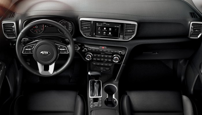 2020 Kia Sportage dashboard