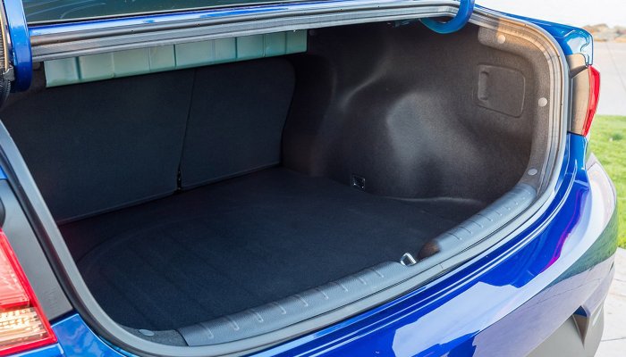 2020 Kia Rio cargo area