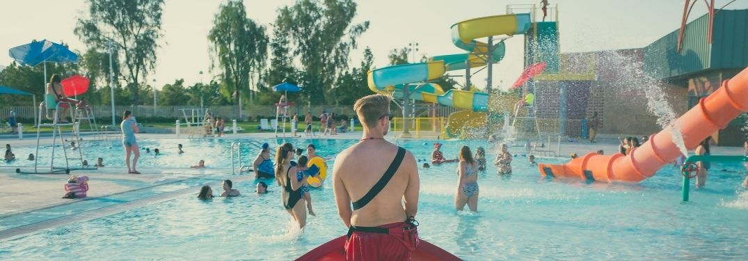 Waterpark scene