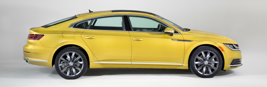 2019 Volkswagen Arteon on white background
