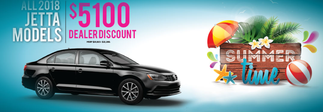 2018 VW Passat Summer Time Sales Banner