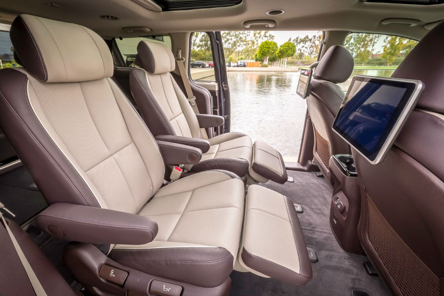 2021 Kia Sedona Interior Cabin Middle Row