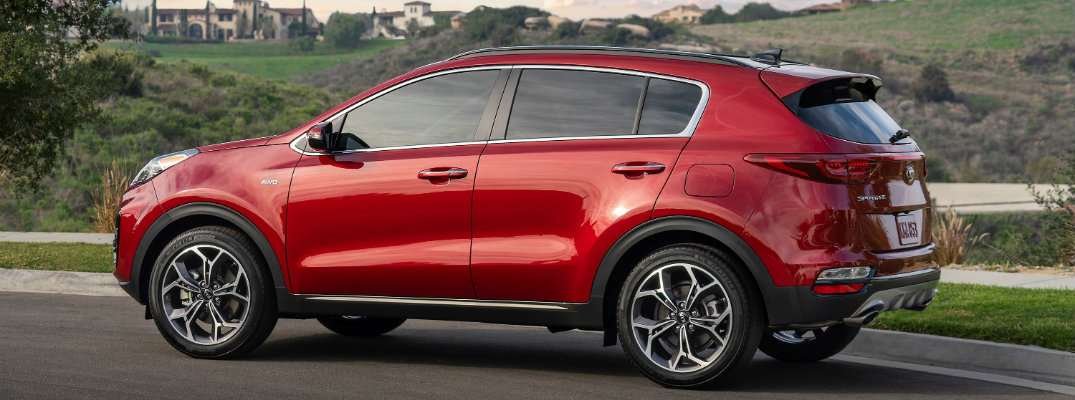 2020 Kia Sportage on a sunny day