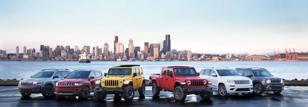 2020 Jeep lineup