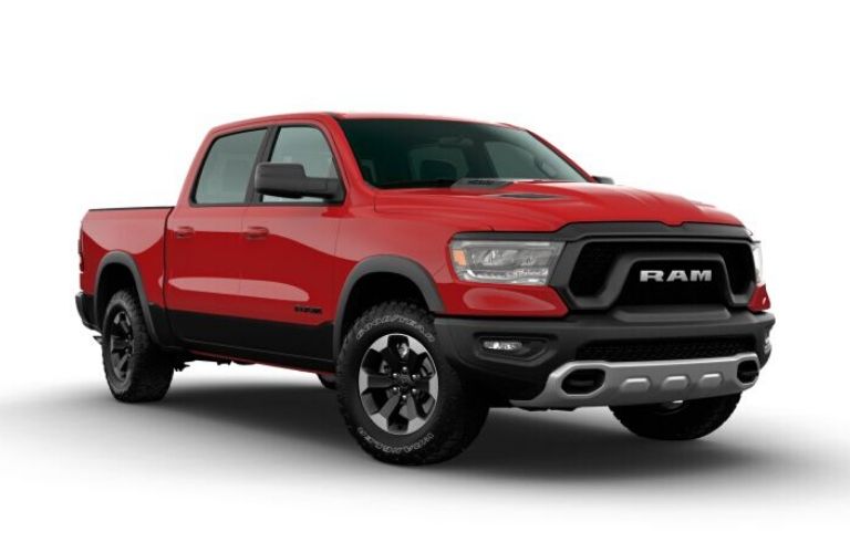 2020 Ram 1500 Rebel in Flame Red