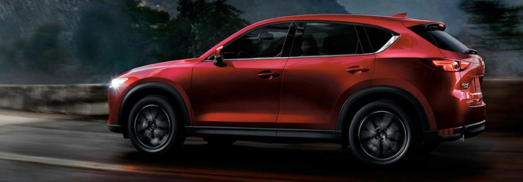 2018 mazda cx-5 driving at night