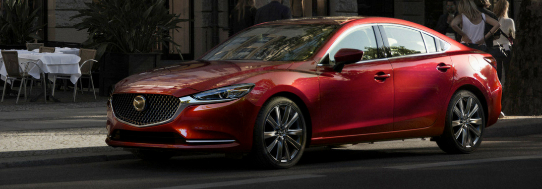 side view of the 2018 mazda6