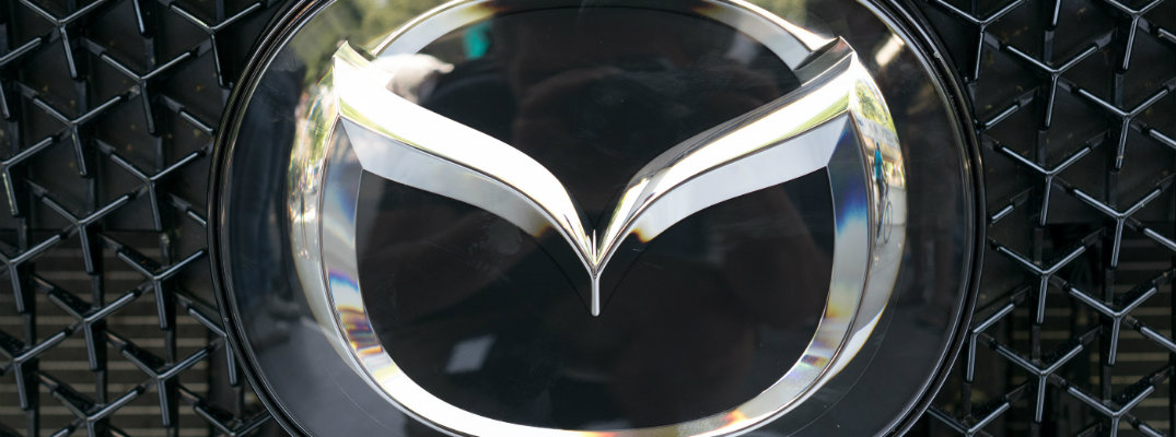 mazda emblem on chrome grille