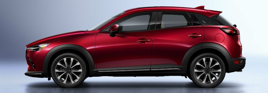 2019 mazda cx-3 side view