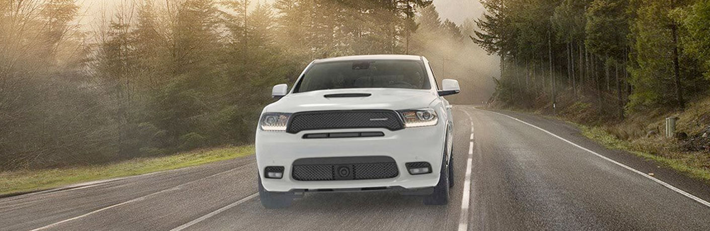 2020 Dodge Durango on rural road