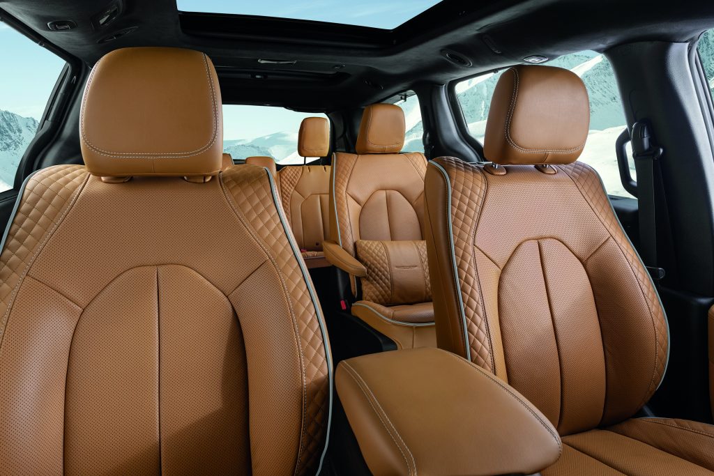 2021 Chrysler Pacifica Pinnacle™ interior seat trim