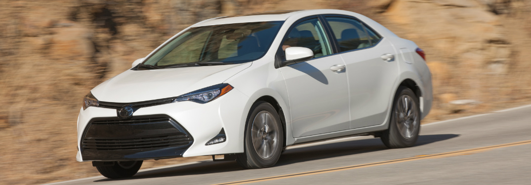 2018 Toyota Corolla LE Eco in white