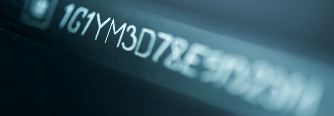 Digital Vehicle Identification Number