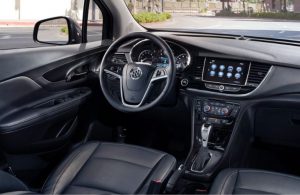 2017 Buick Encore dashboard view
