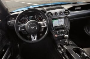 2017 Ford Mustang dashboard view