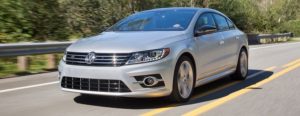 2017 Volkswagen CC front quarter view