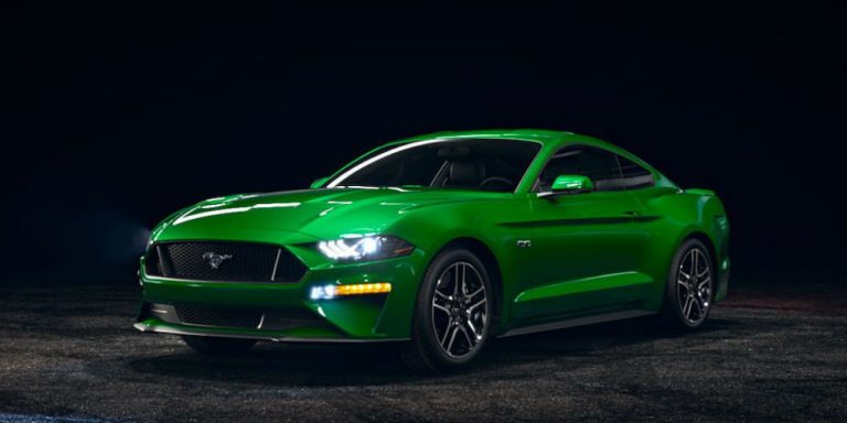 What are the Exterior Color Options for the 2019 Ford Mustang?
