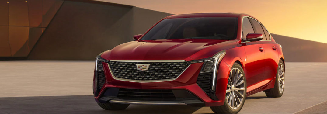 2025 Cadillac CT5 on a smooth terrain