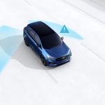 image depiction of working of Blind Spot Assist B_o