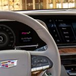 dashboard view of a Cadillac with SiriusXM on display e5 Blog A_o