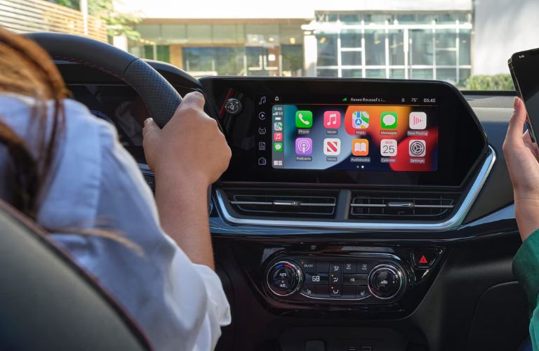 2026 Chevrolet Trax interior touchscreen display