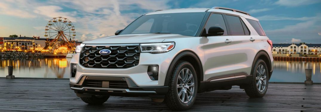 2026 Ford Explorer® exterior front side view