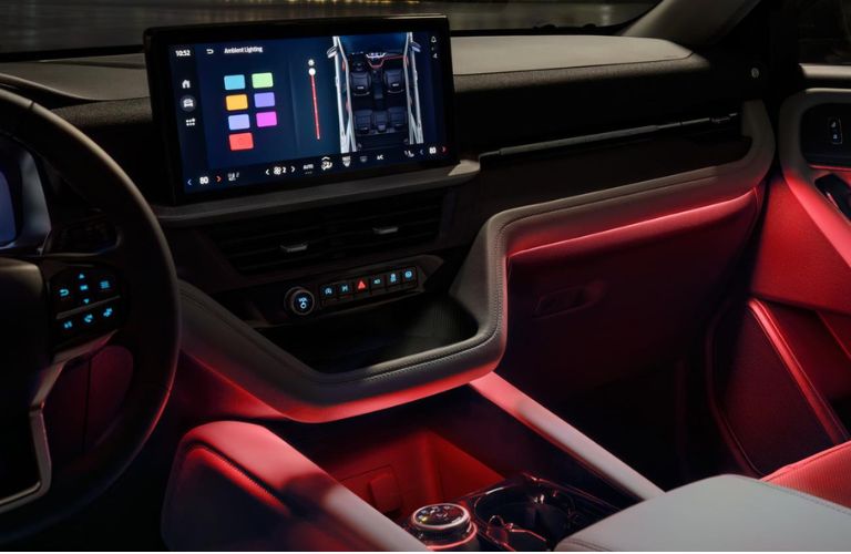 2026 Ford Explorer interior front dash