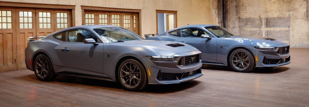 Two 2026 Ford Mustang side-by-side