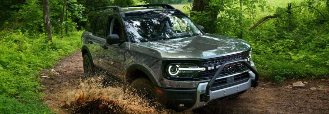2026 Ford Bronco Sport side and front view