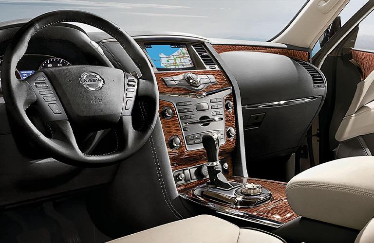 2020 Nissan Armada dashboard