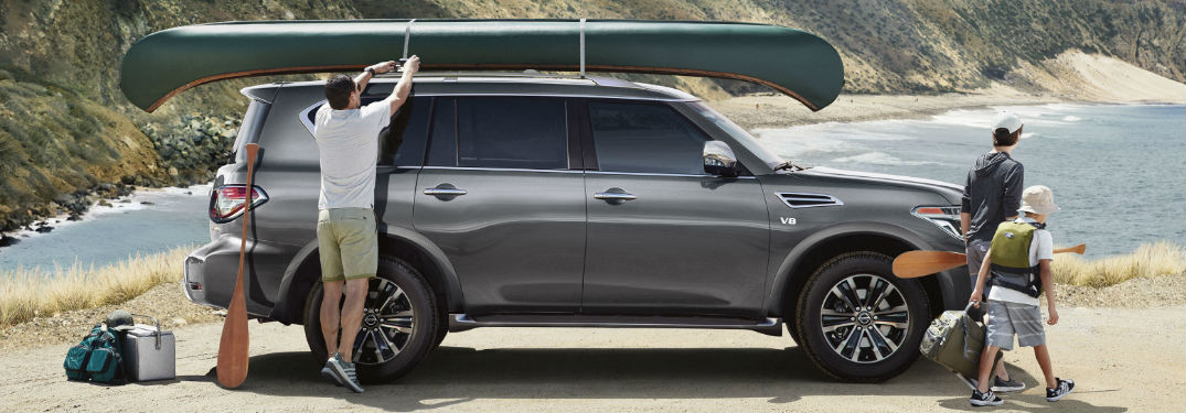 2020 Nissan Armada side profile