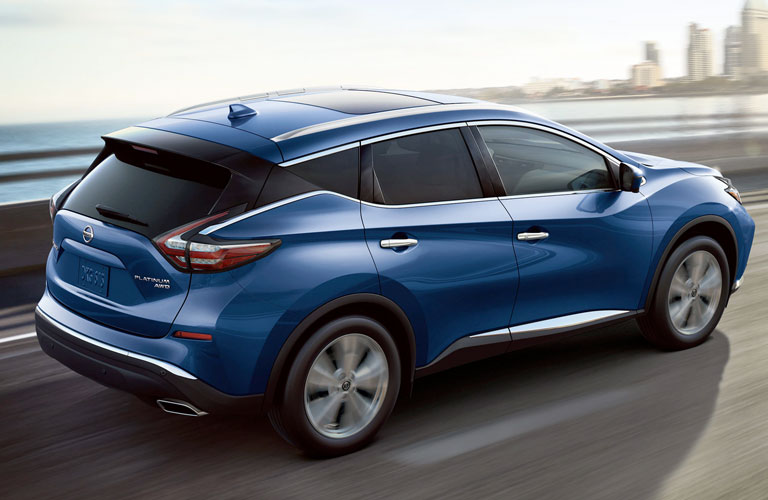 2020 Nissan Murano driving on a road