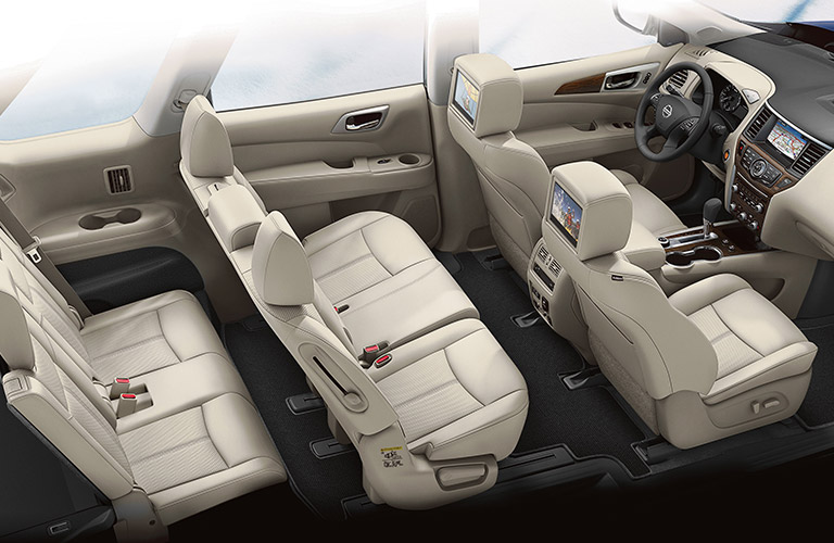 2020 Nissan Pathfinder passenger seats
