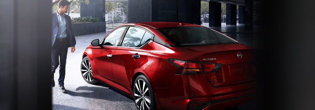 2020 Nissan Altima rear and side profile