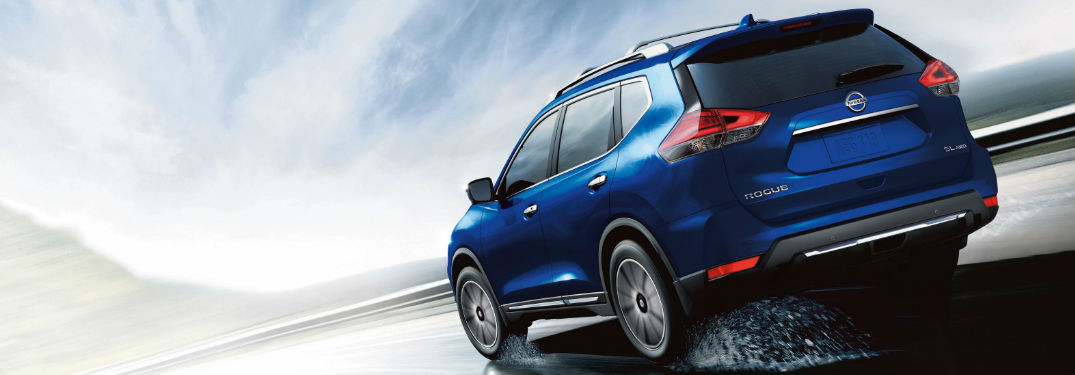 2020 Nissan Rogue rear profile