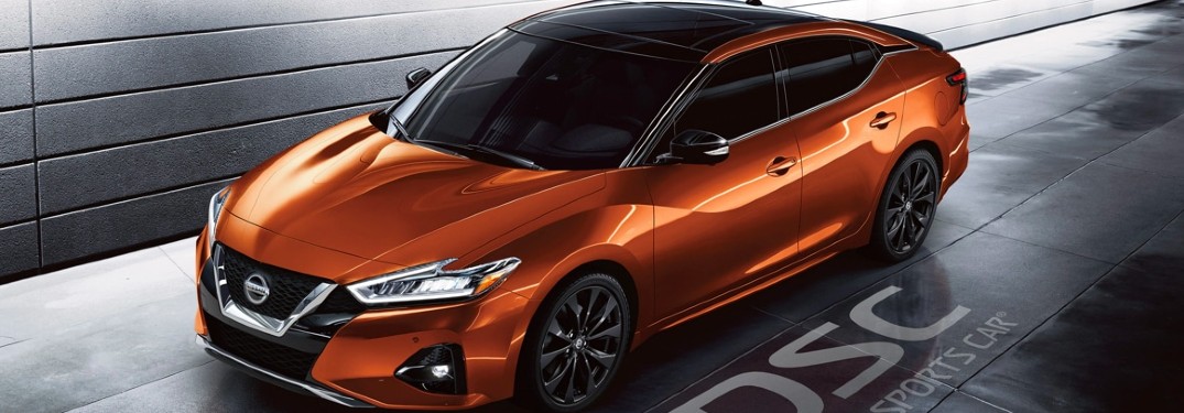 2020 Nissan Maxima front and side profile