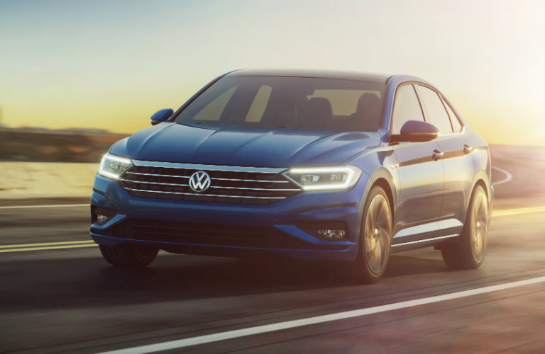 2019 Volkswagen Jetta in blue