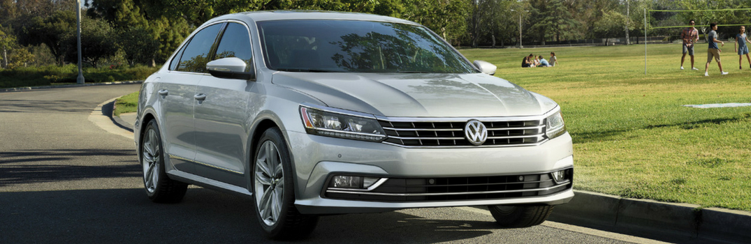 2018 Volkswagen Passat driving down road