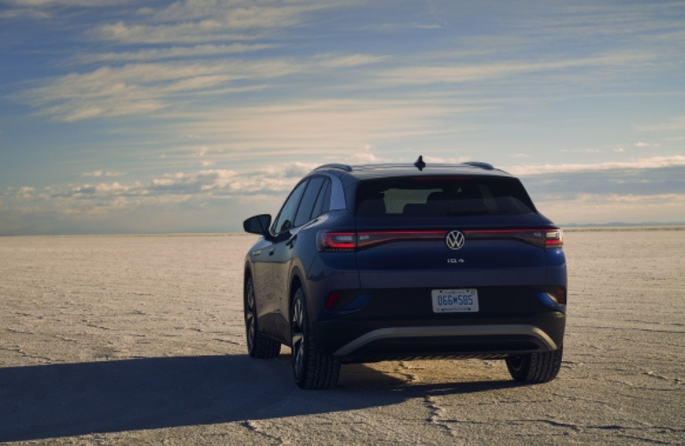 Back view of the 2021 Volkswagen ID.4