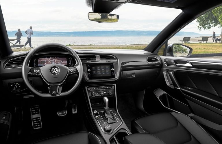 2022 VW Tiguan front interior view