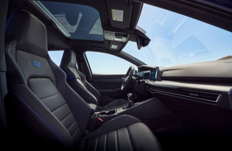 2022 VW Golf R front seats