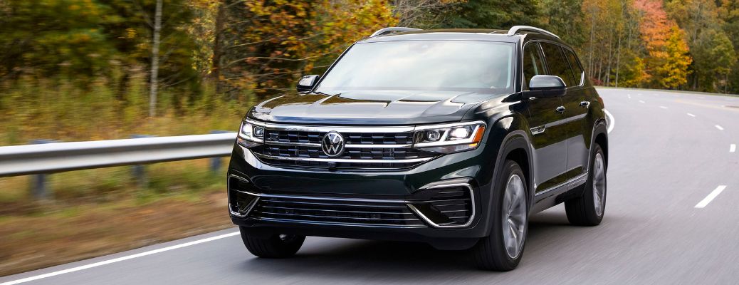2022 Volkswagen Atlas on the road