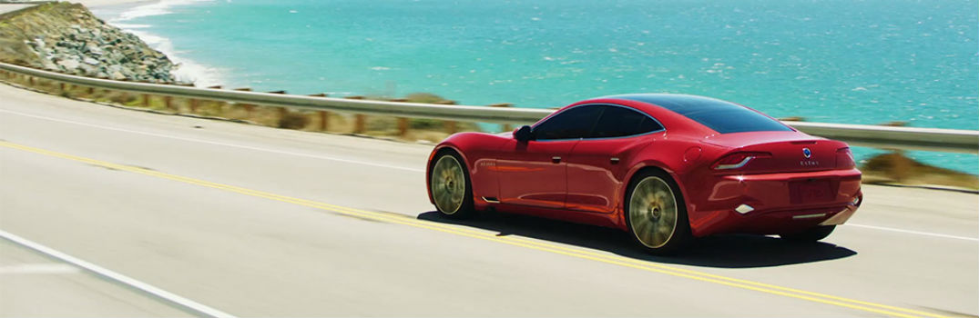 2018 Karma Revero Exterior driver Side Rear Profile