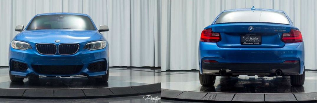 2015 BMW 2 Series M235i Exterior Front Fascia Rear Fascia