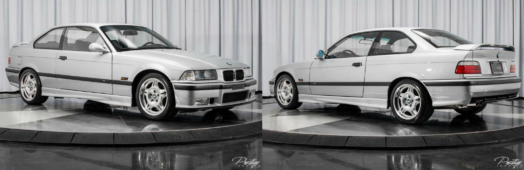 1996 BMW 3 Series M3 Exterior Passenger Side Front Driver Side Rear Profiles