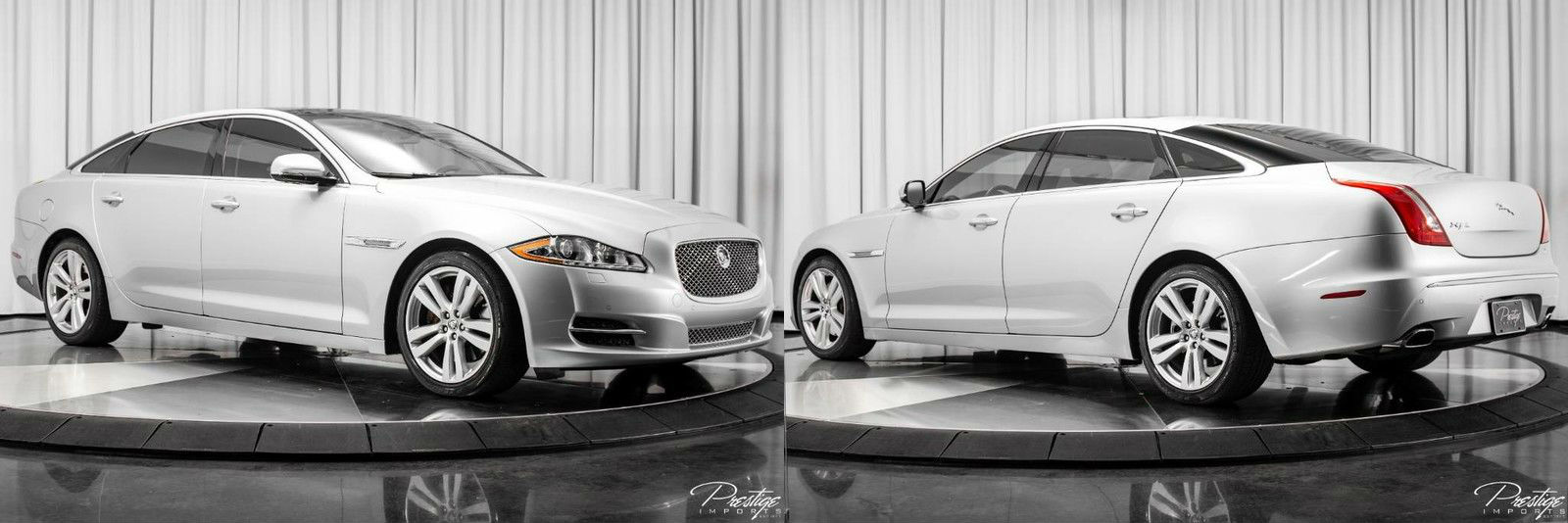 2011 Jaguar XJL Exterior Passenger Side Front Driver Side Rear Profiles