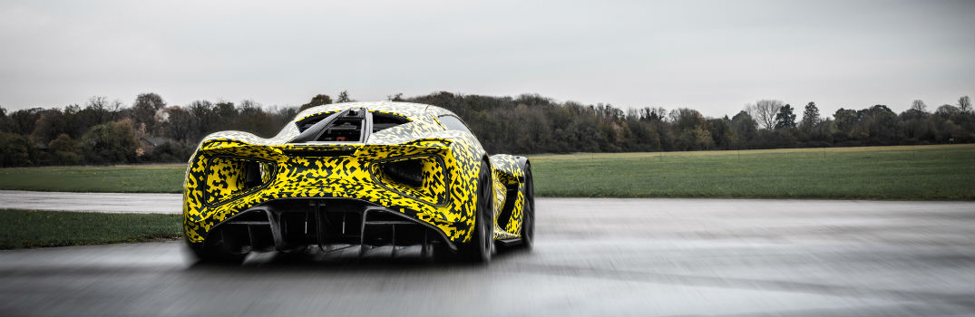Lotus Evija Electric Hypercar Exterior Passenger Side Rear Angle