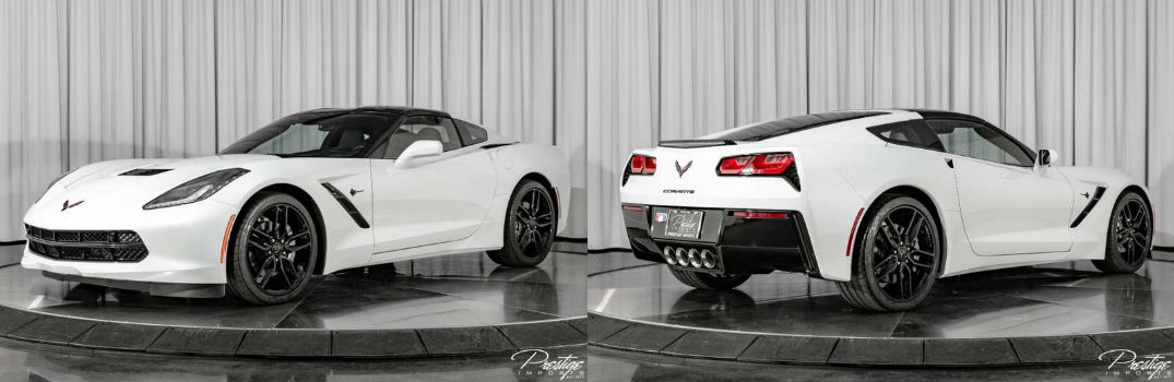2019 Chevy Corvette 2LT Exterior Driver Side Front Passenger Rear Profiles