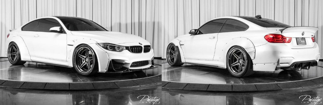 2015 BMW M4 Exterior Passenger Side Front Driver Rear Profiles