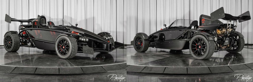 2017 Ariel Atom 3R Exterior Passenger Side Front Driver Rear Profiles